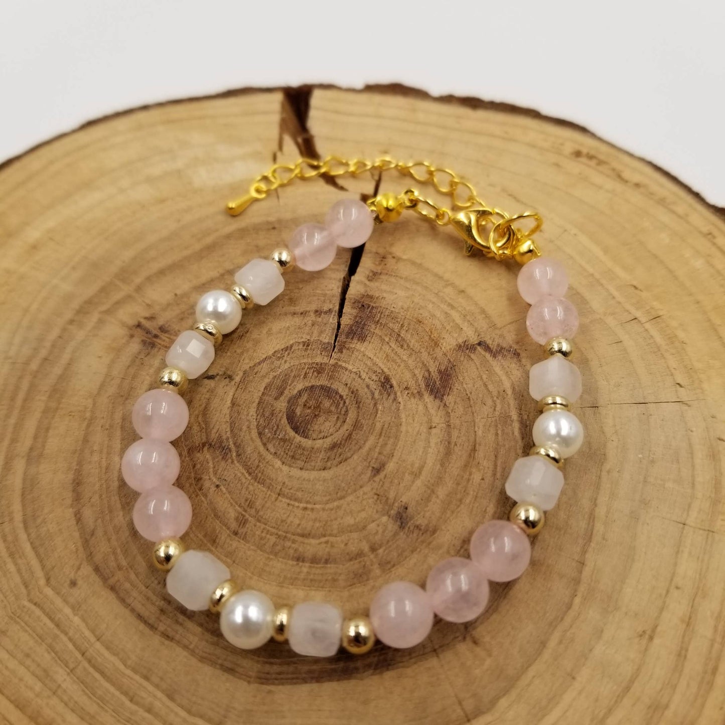 Pink Crystal Bracelet