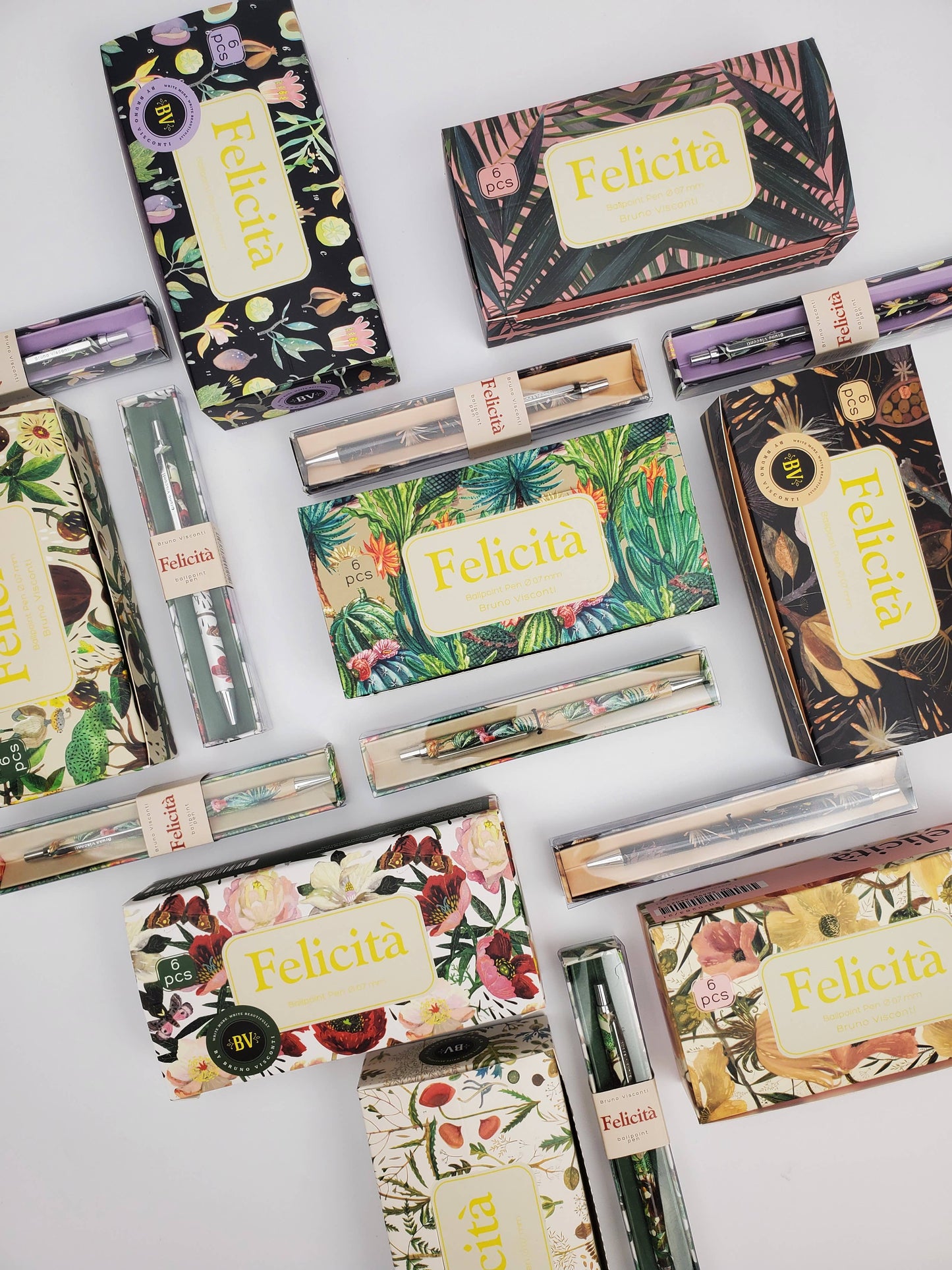 Felicita Green Cactus Ball Point Pen