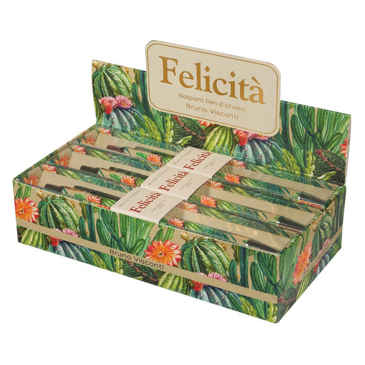 Felicita Green Cactus Ball Point Pen