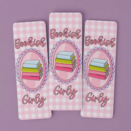 Bookmark Bookish Girly