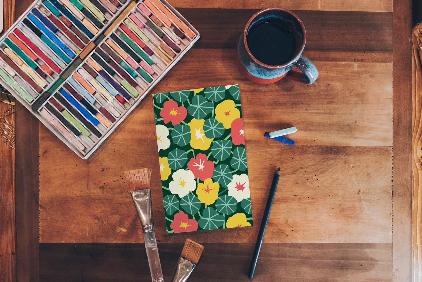 Nasturtium Classic Layflat Notebook