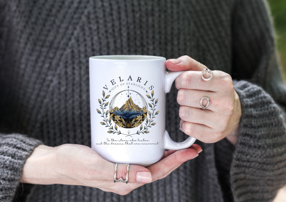 ACOTAR Velaris City Of Starlight 15oz Coffee Mug