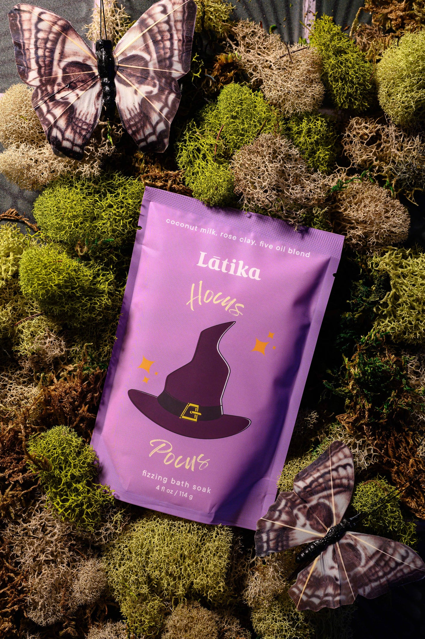 Halloween - Hocus Pocus Fizzing Bath Soak - Lavender