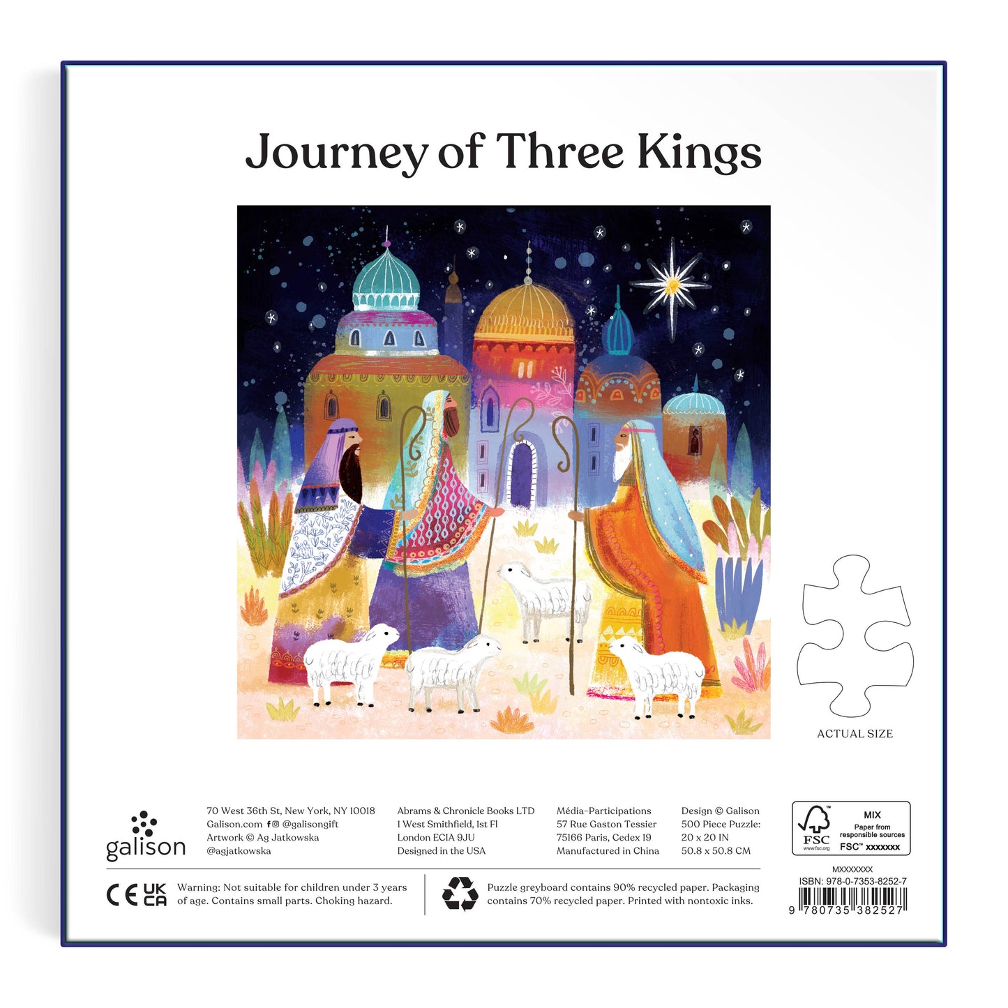 Journey Of Three Kings 500 Piece Puzzle