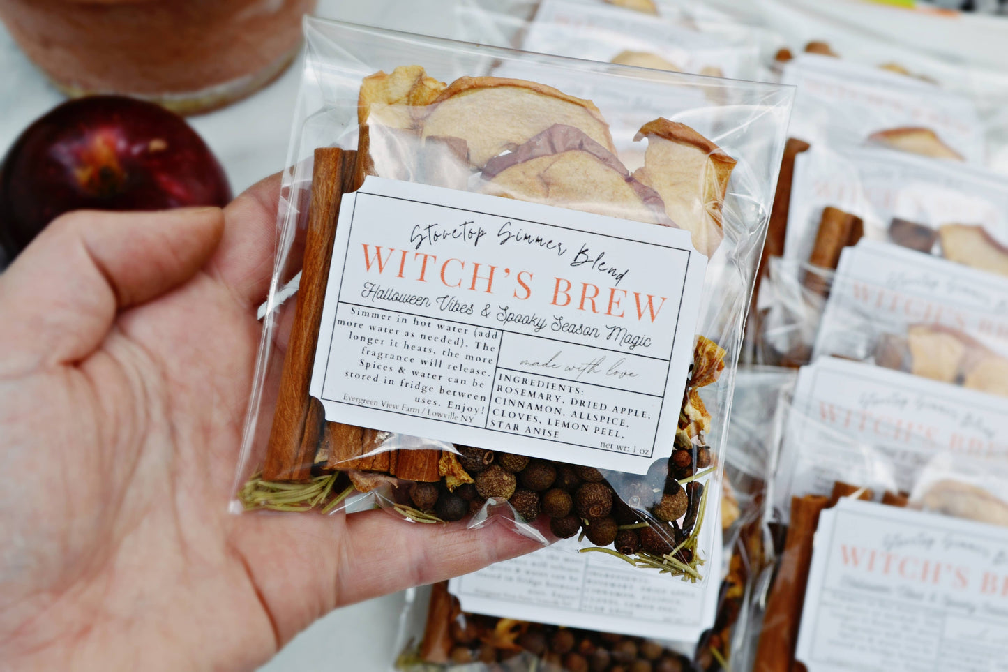 Witch's Brew Autumn Fall Halloween Simmer Stovetop Spices