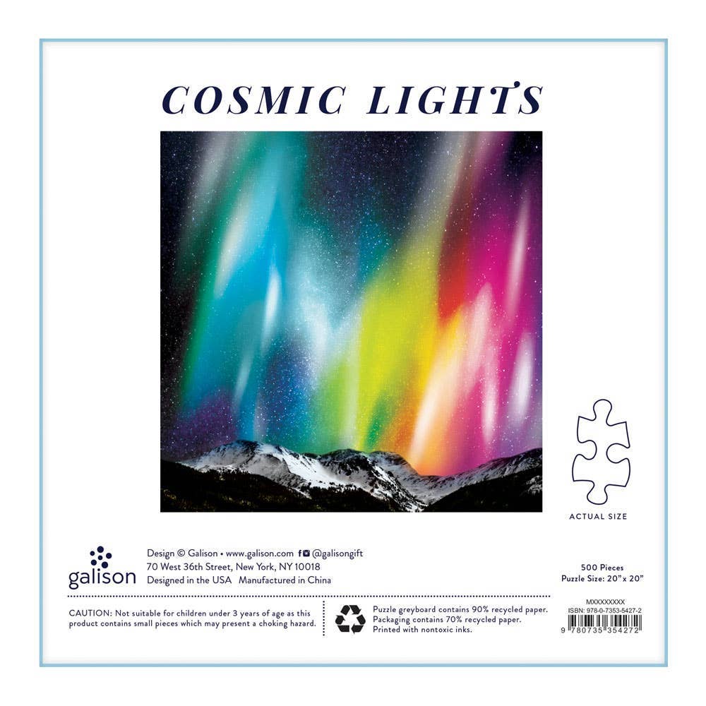 Cosmic Lights 500 Piece Puzzle