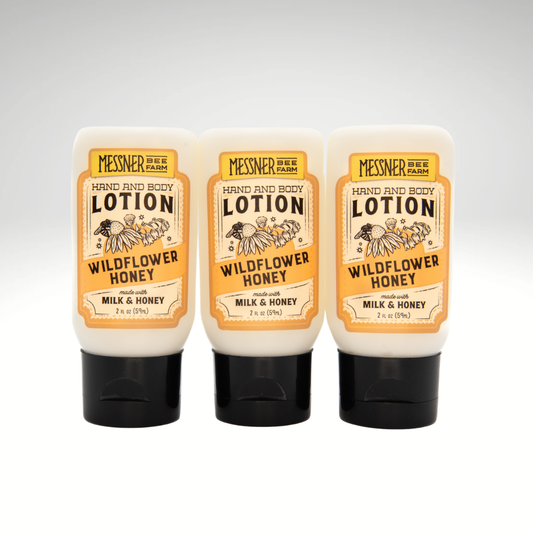 Wildflower Honey - Milk and Honey Lotion - 2oz Travel