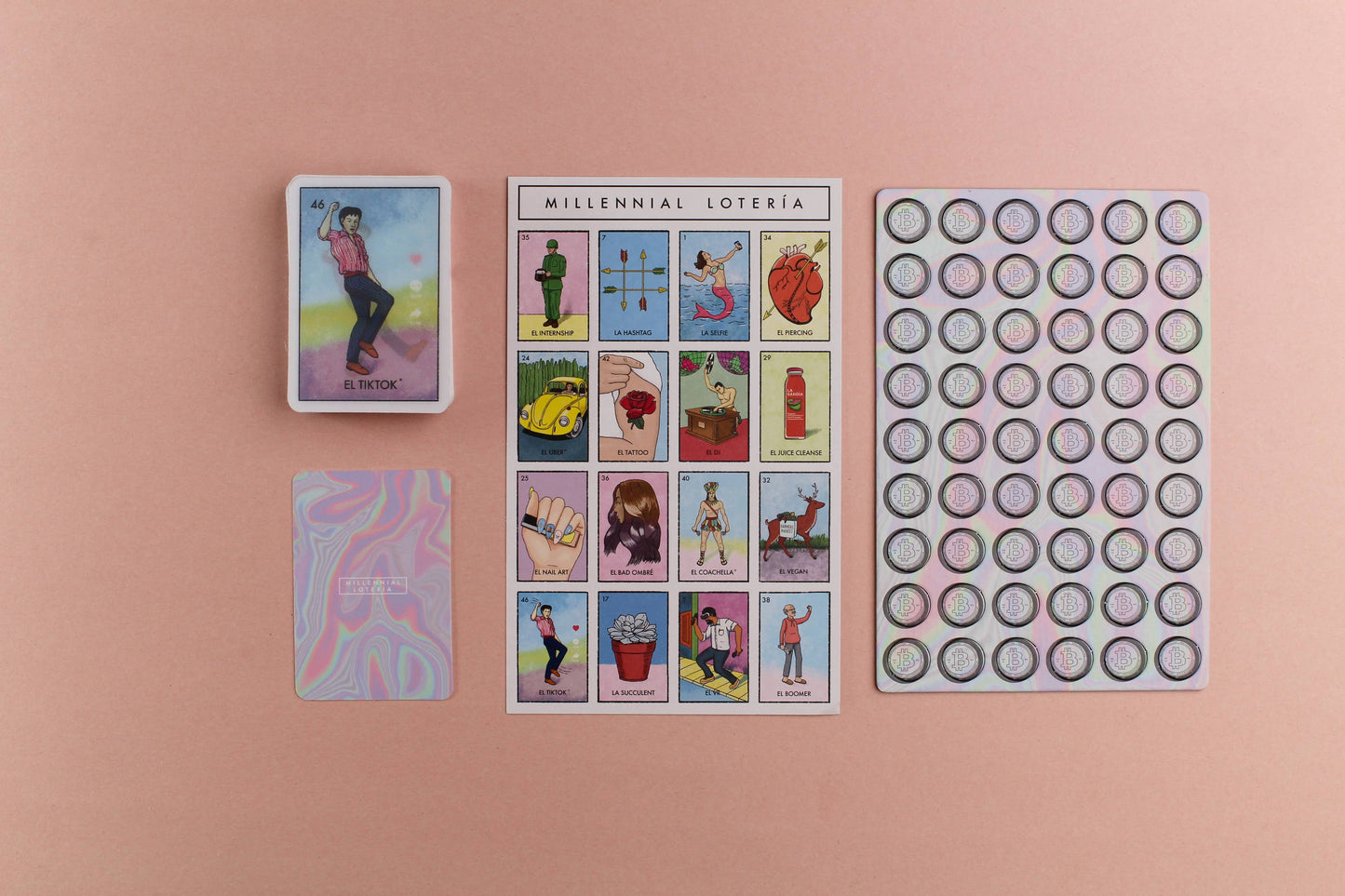 Millennial Loteria: Fiesta Edition (Family Friendly Edition)