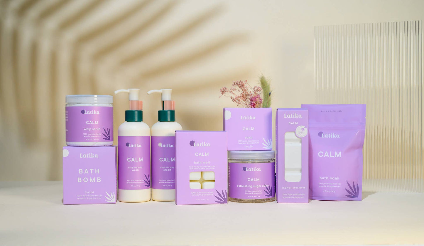 Calm โ Lavender Mint Epsom Salt Soak