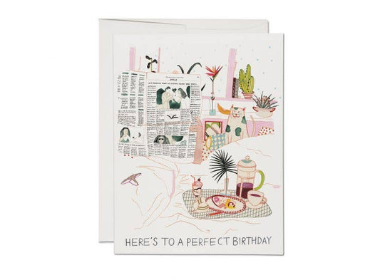 Birthday Perfection birthday greeting card