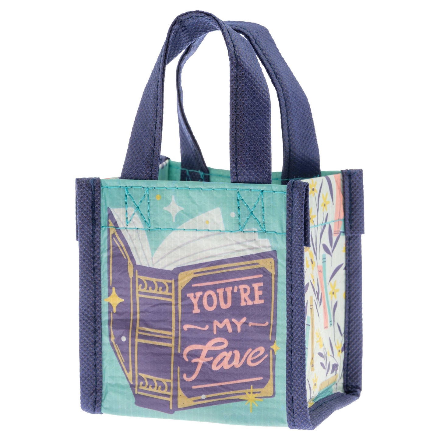 Recycled Tiny Gift Bag: Books