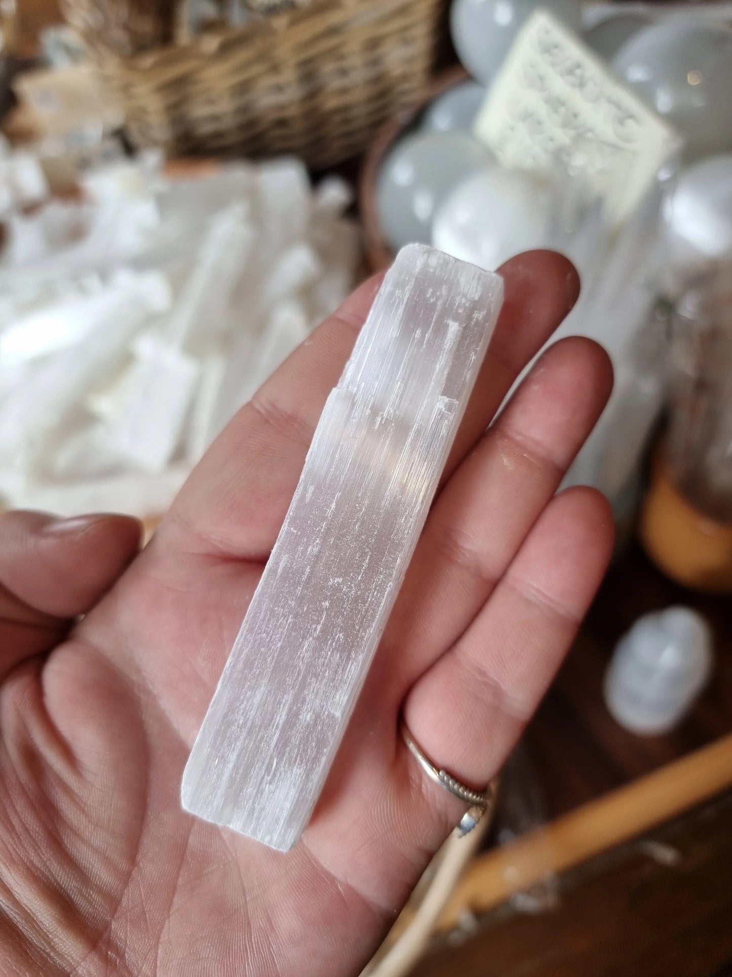 Selenite Wands