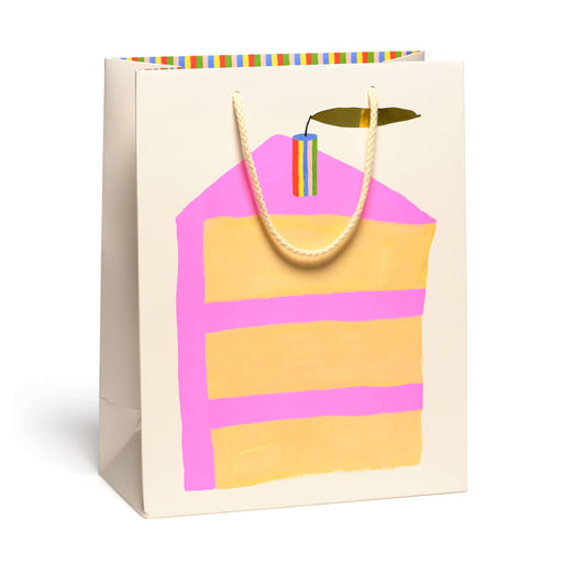 Large Piece of Cake gift bags