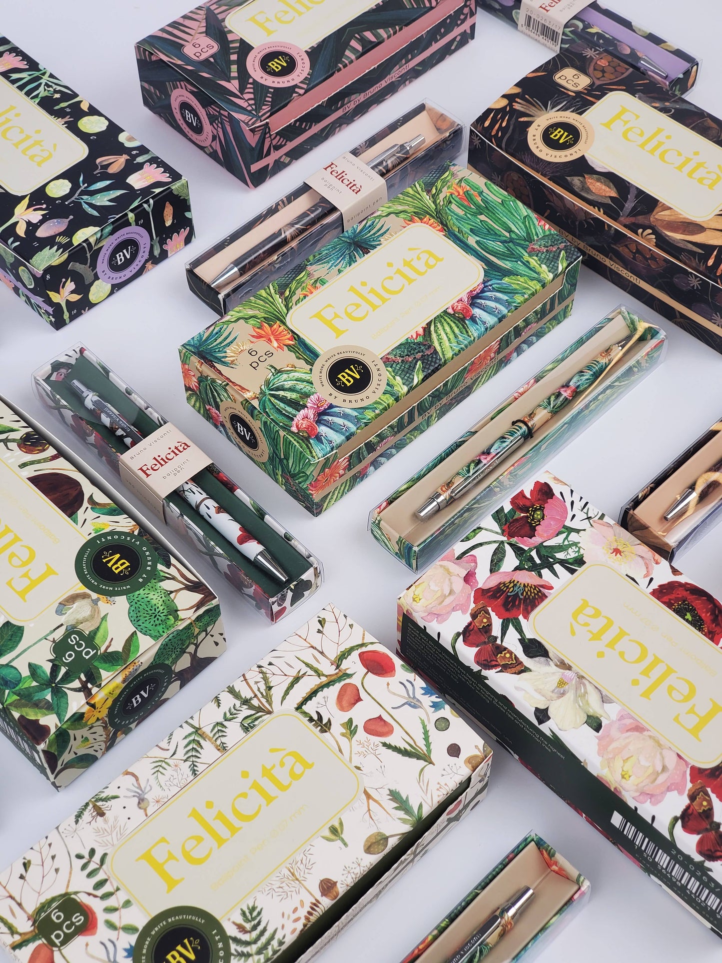 Felicita Green Cactus Ball Point Pen