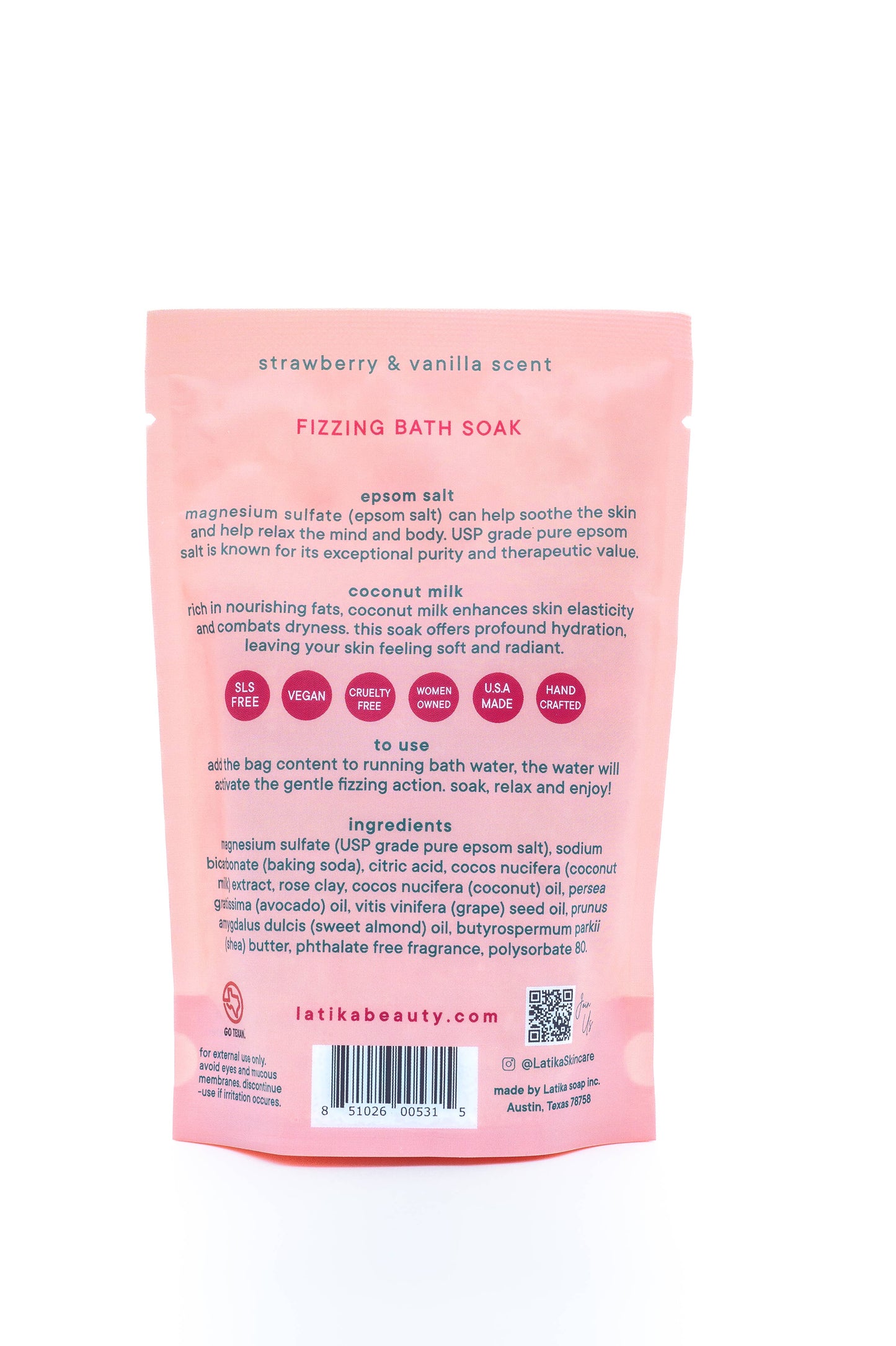 Halloween π Little Miss Concha - Fizzing Bath Soak
