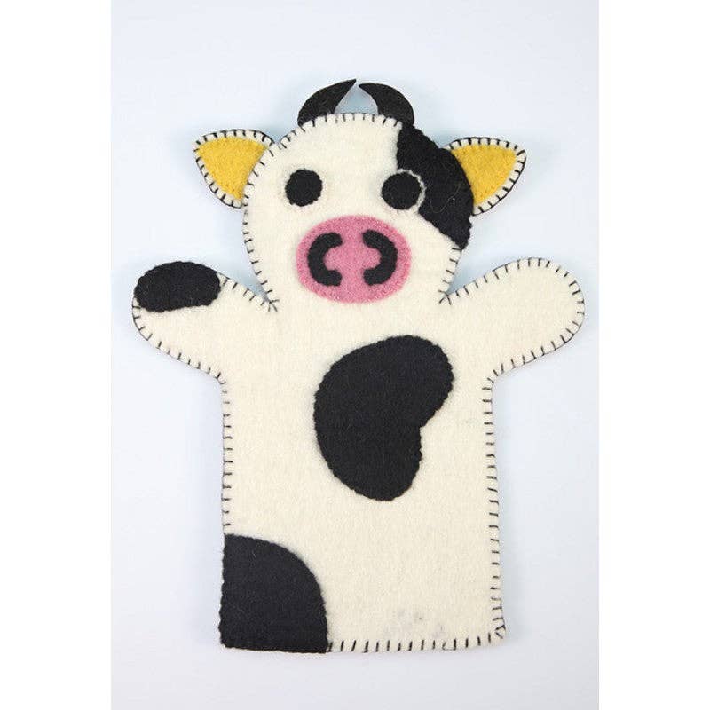 Cow Design Hand Puppets