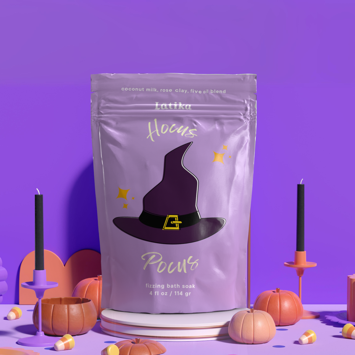 Halloween - Hocus Pocus Fizzing Bath Soak - Lavender