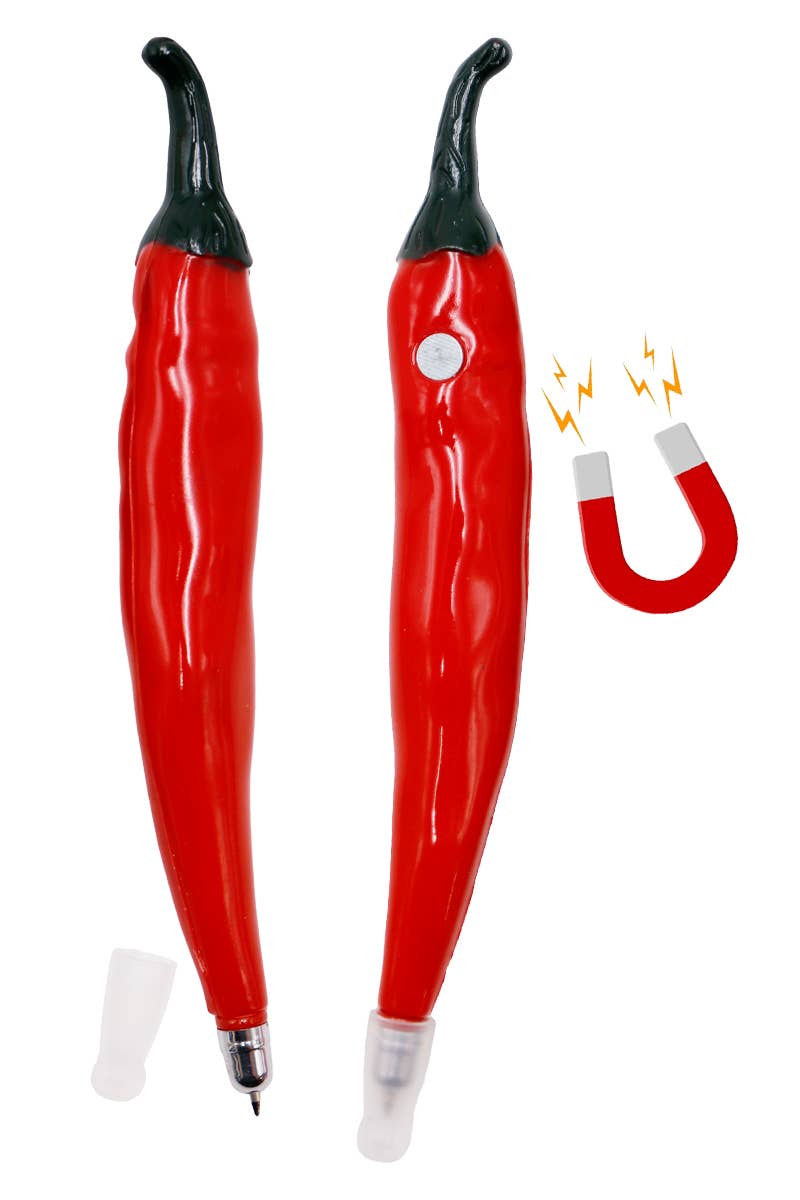 Chili Pepper Pen with Magnet
