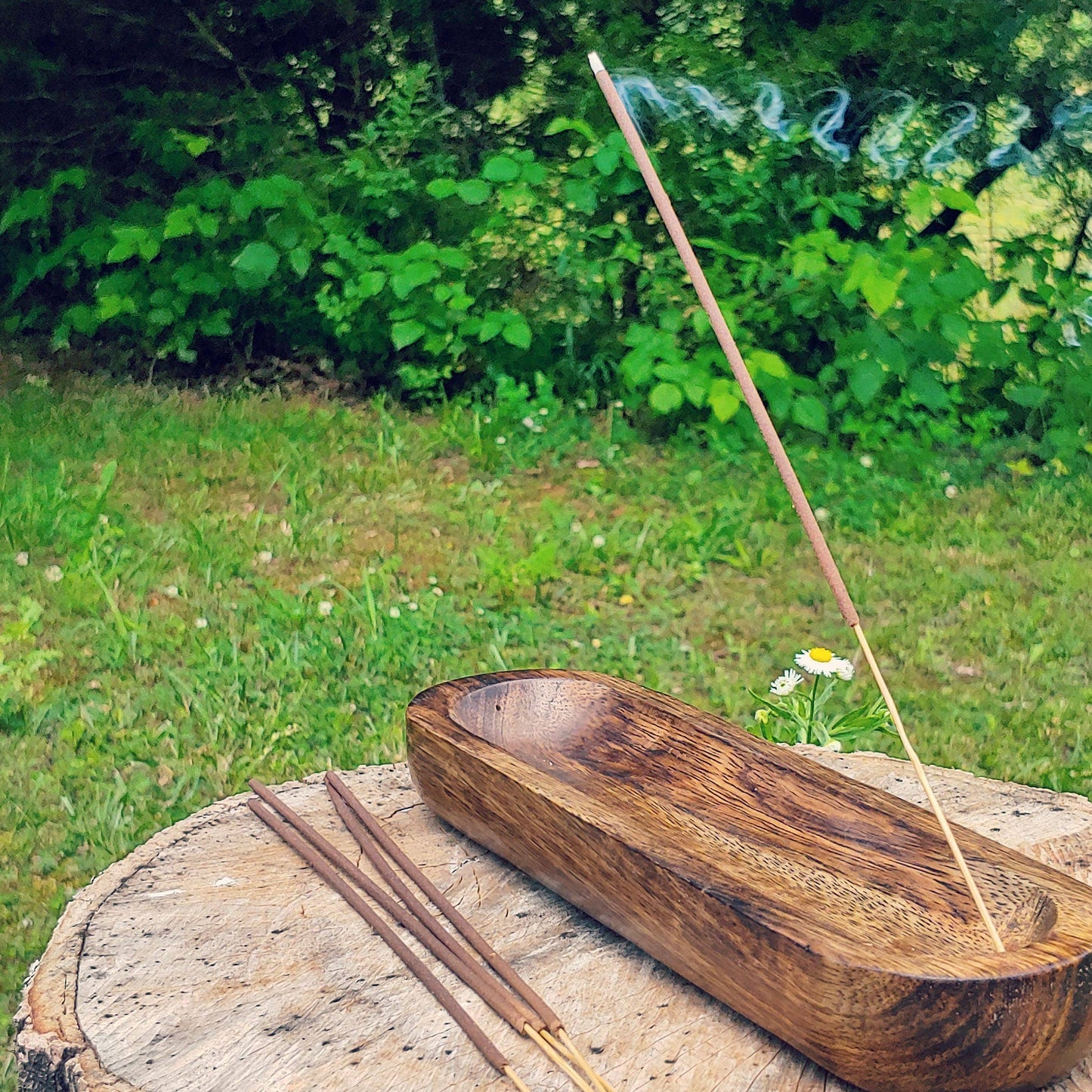 Patchouli & Linen Hand Dipped Incense