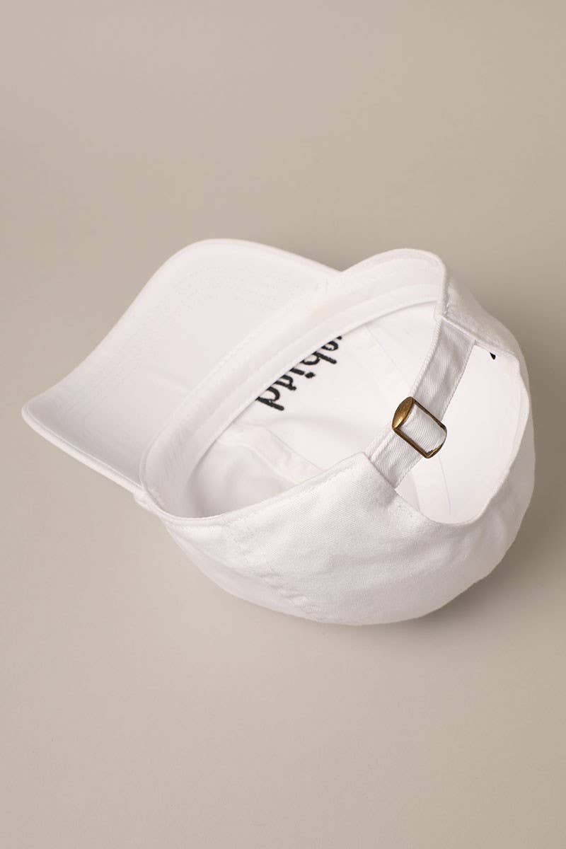 Bride Lettering Embroidery Baseball Cap