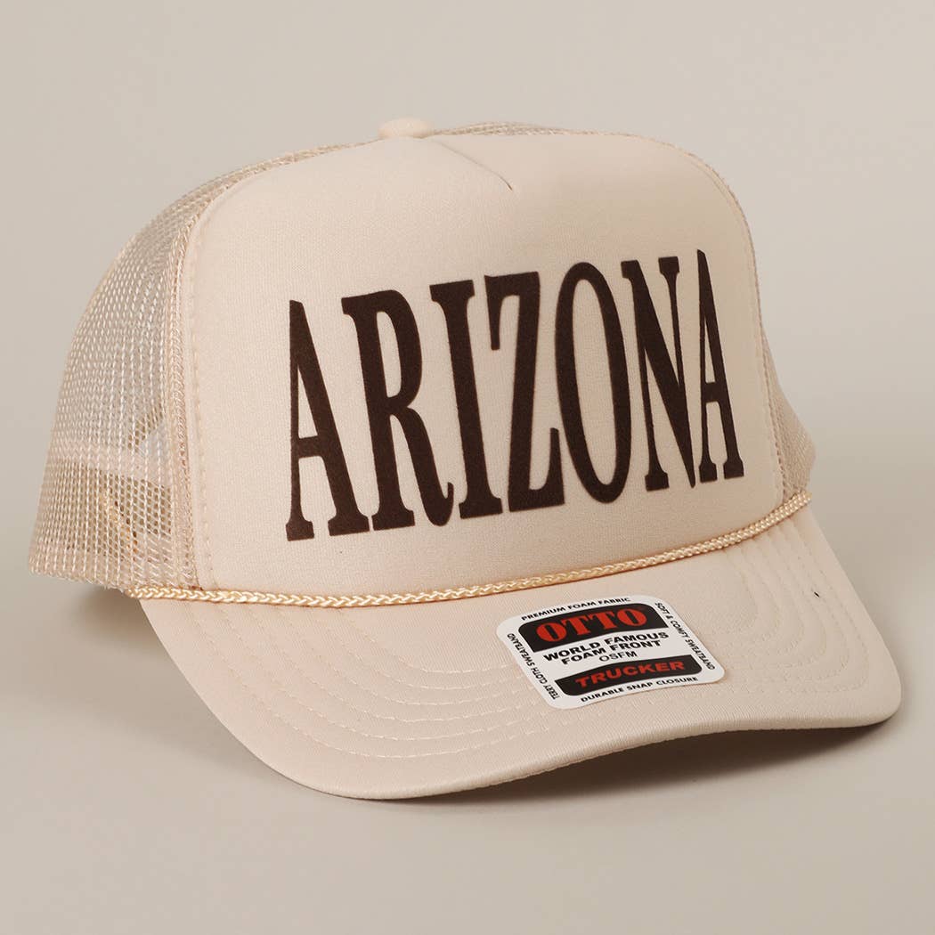 Trucker Hat: White