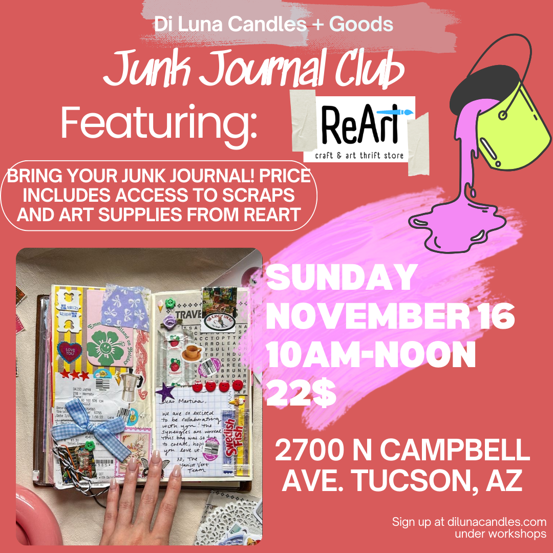 11/16 Junk Journal Club with ReArt