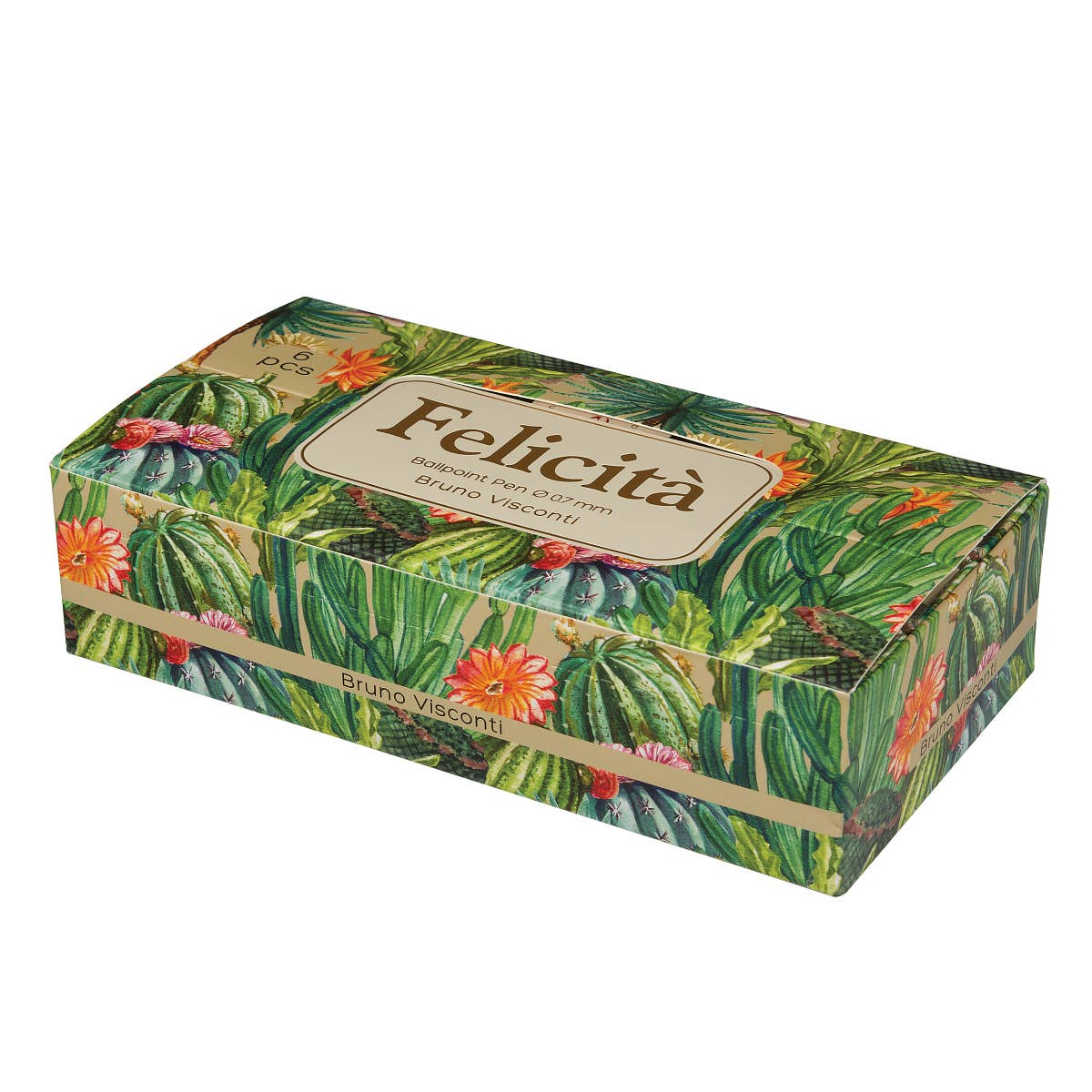 Felicita Green Cactus Ball Point Pen