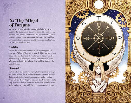 Anime Tarot Deck and Guidebook: All Original Artwork