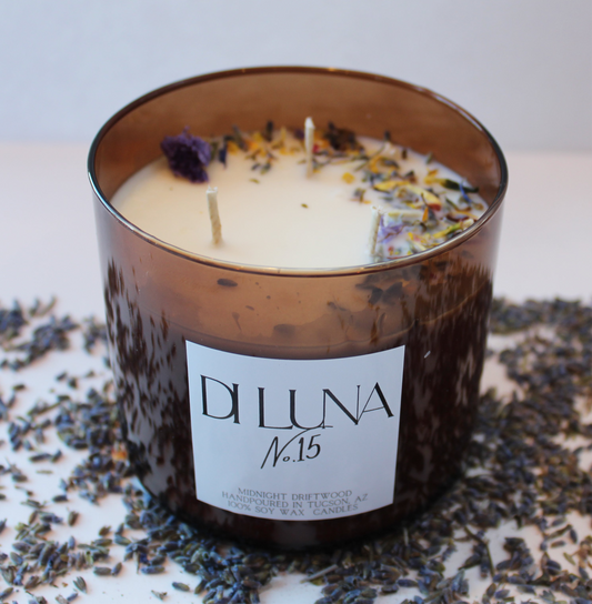 Noir #15 Lavender Driftwood Candle