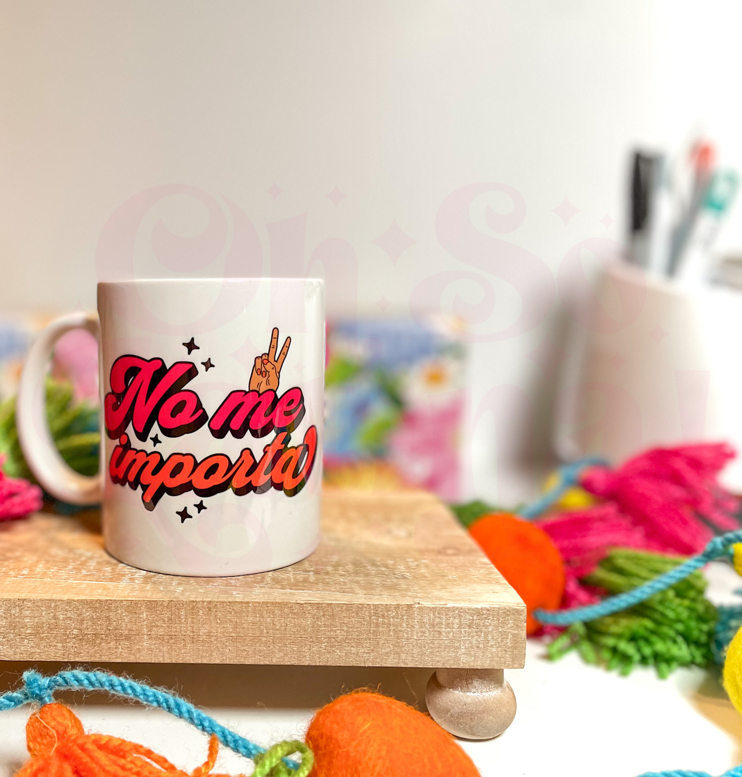 No Me Importa Coffee Mug | The "I Don't Care" Latina Mug