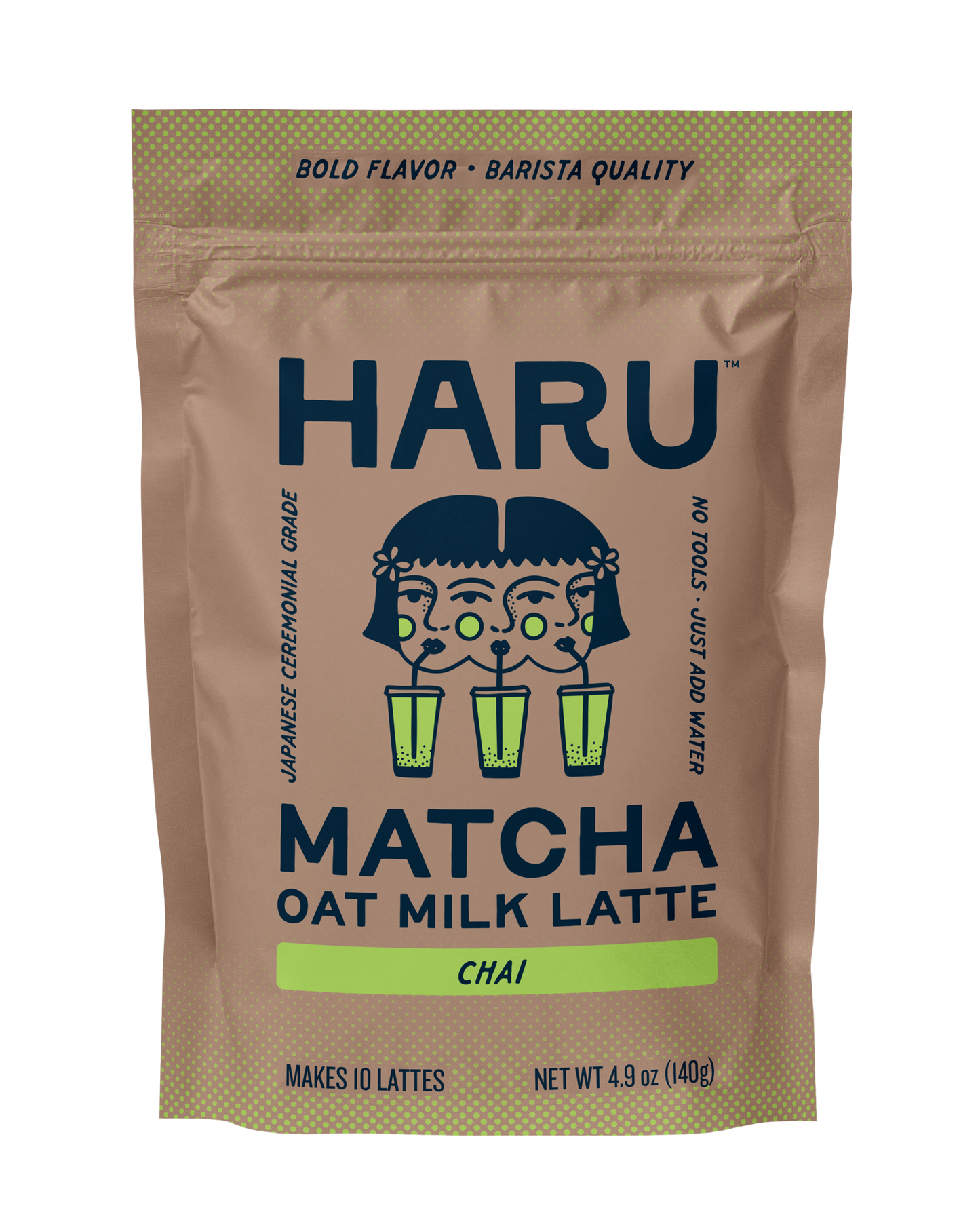 Haru Chai Matcha Oat Milk Latte
