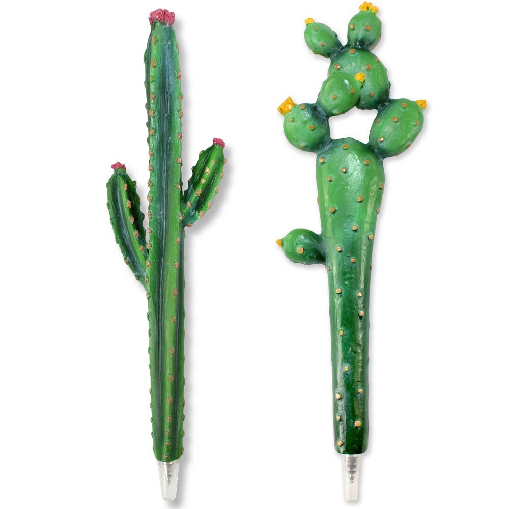Prickly Pear & Saguaro Cactus Pens