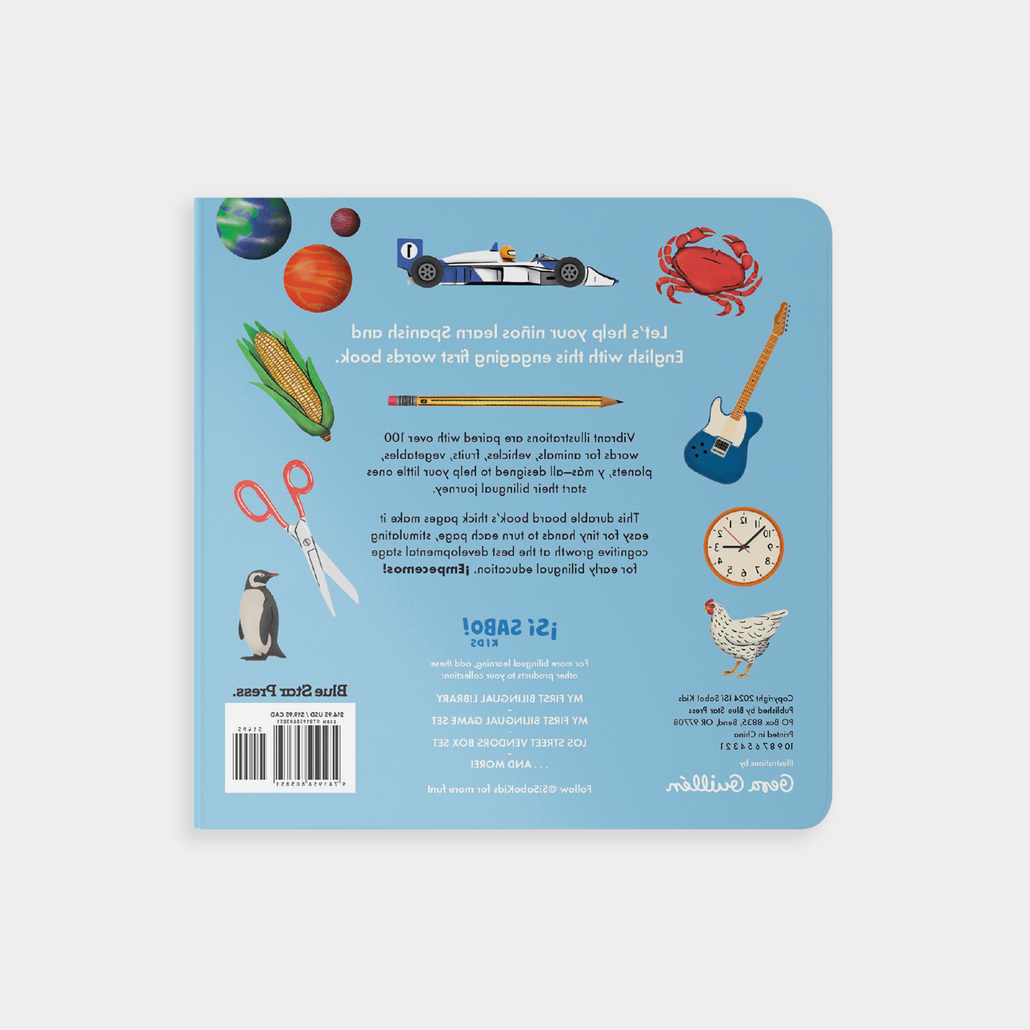 My Big Bilingual Book of First Words (English & Spanish)