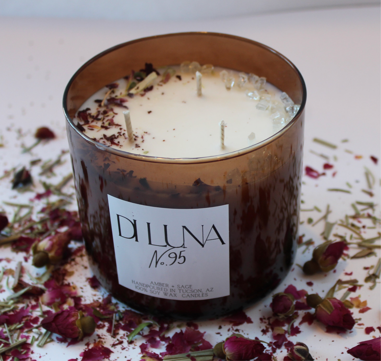 Noir #95 Amber + Sage Candle