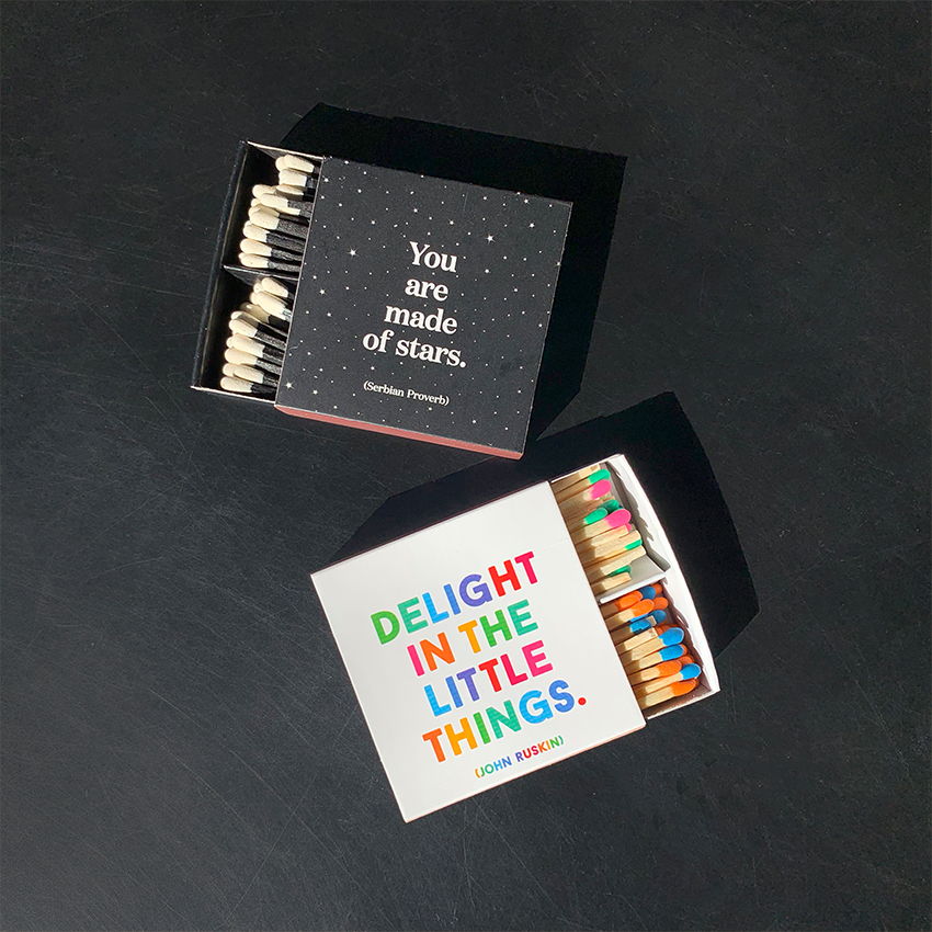 Matchboxes Happy Birthday To You