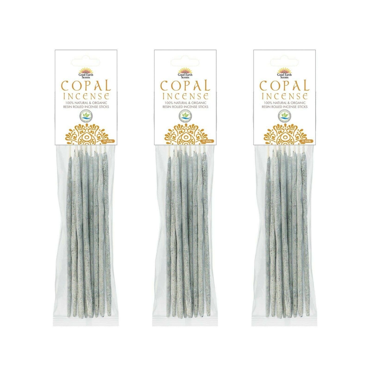 Copal Artisan Resin Rolled Incense Sticks (10)