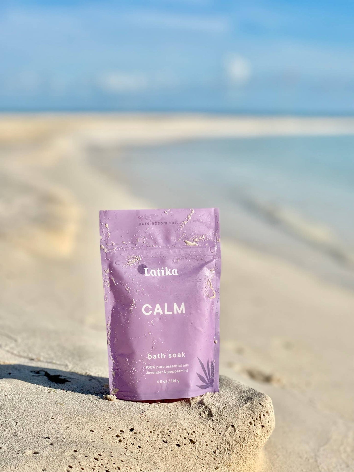 Calm โ Lavender Mint Epsom Salt Soak