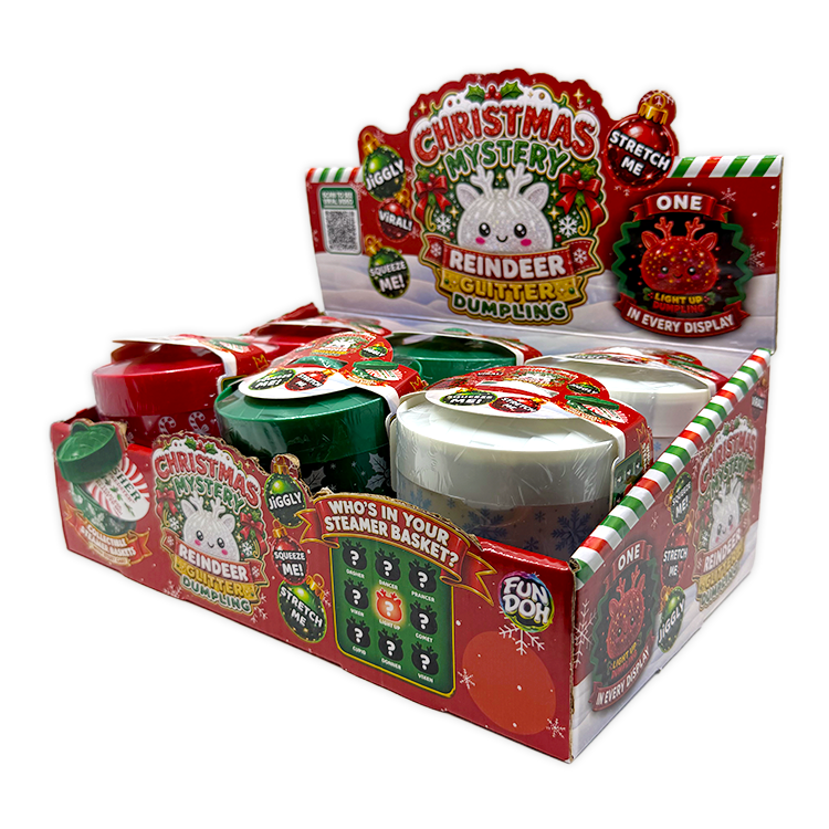 Fun Doh Christmas Dumpling Squishy Toy