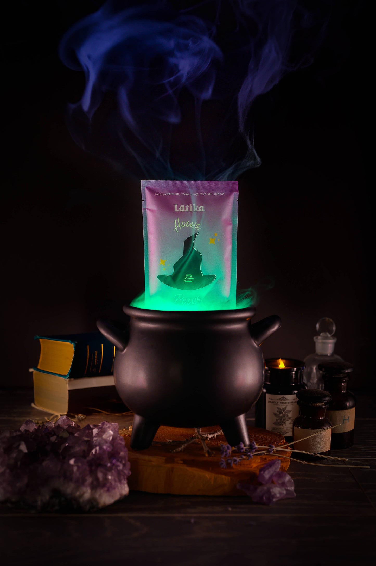 Halloween - Hocus Pocus Fizzing Bath Soak - Lavender