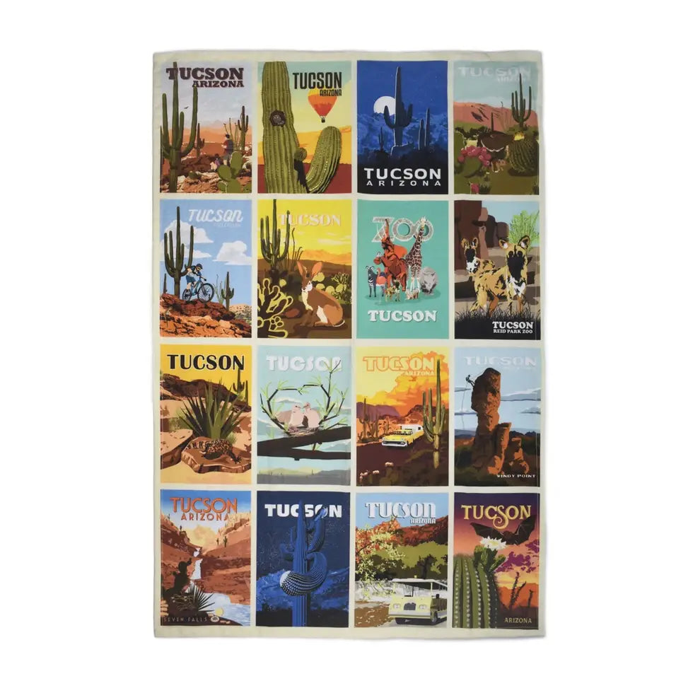 RetroTrek Dishtowel Nature