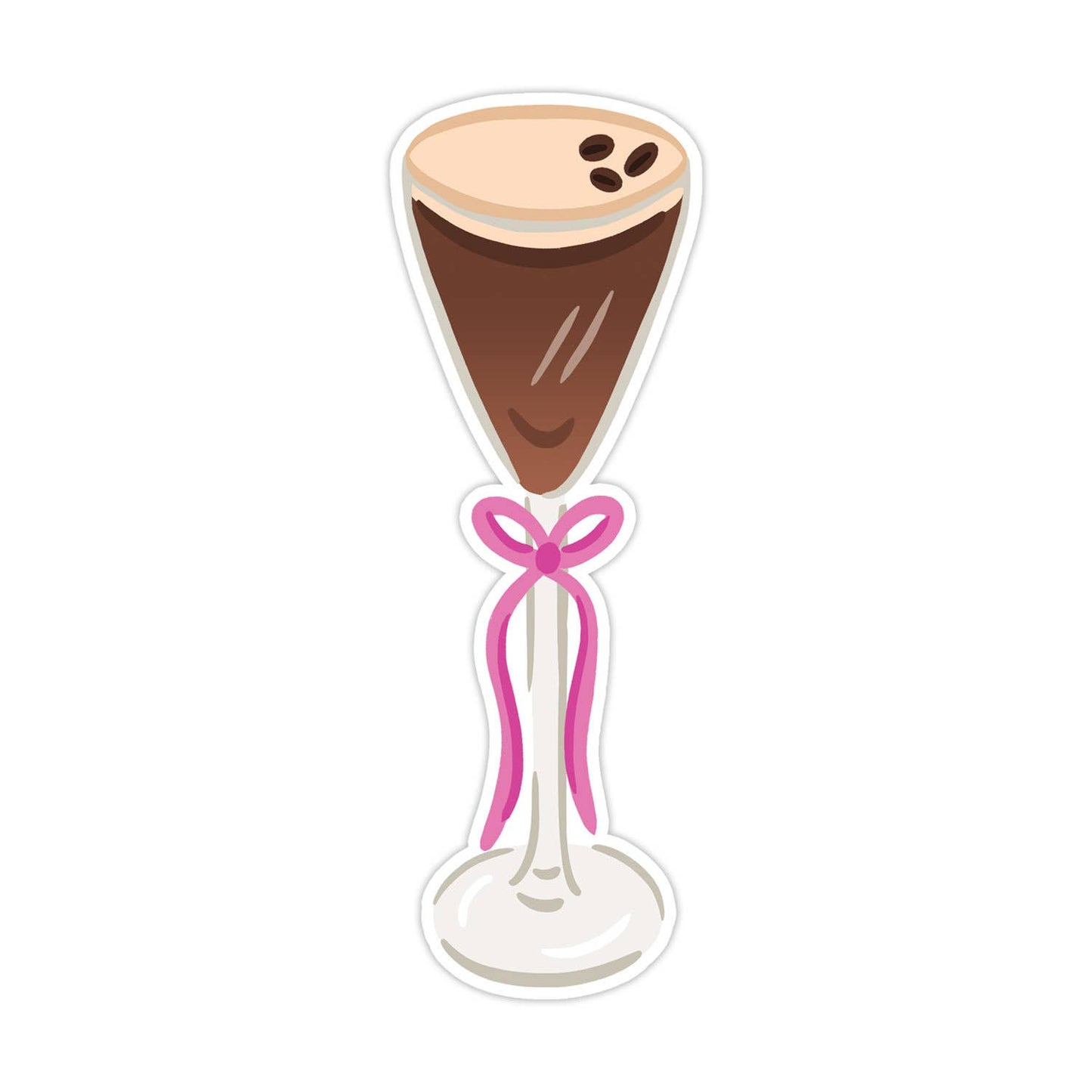 Espresso Martini Die Cut Bookmark