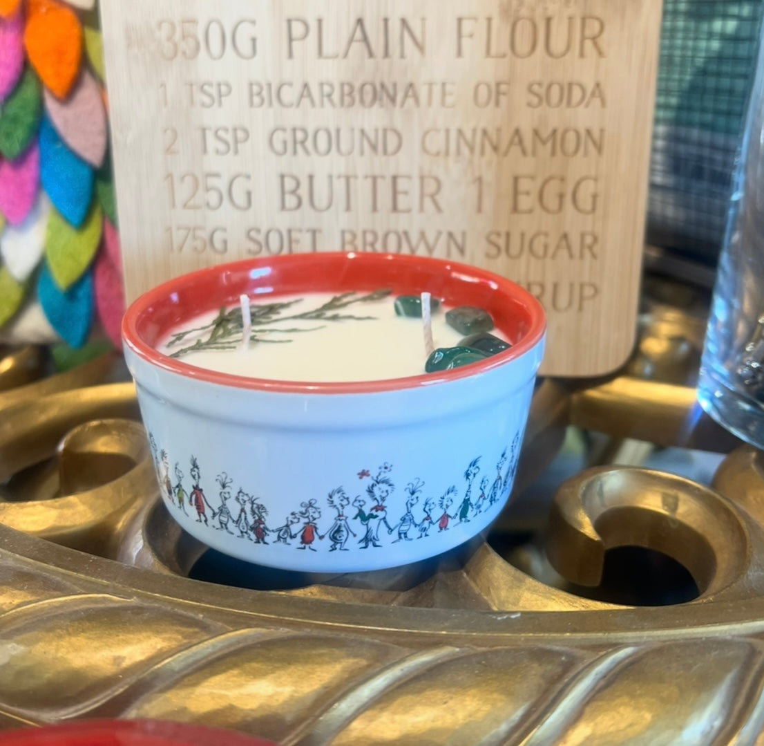 Evergreen + Amber Candle