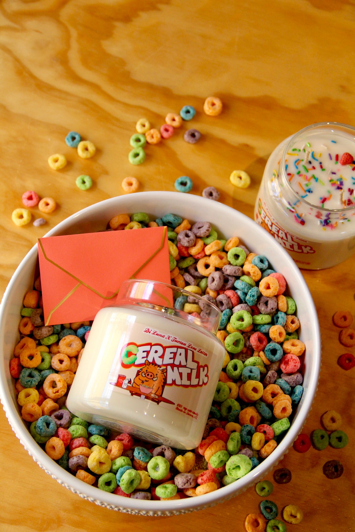 16oz Cereal Milk Tucson Love Letter Candle