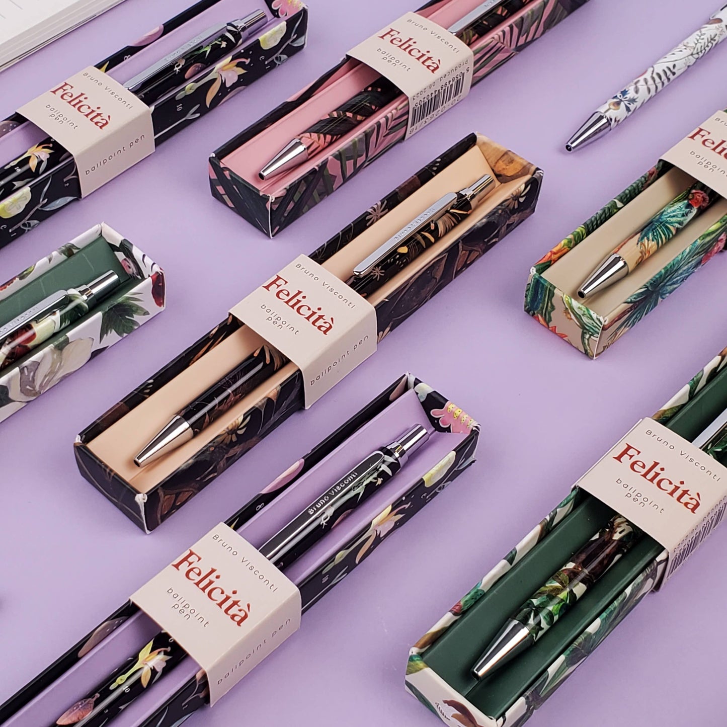 Felicita Green Cactus Ball Point Pen