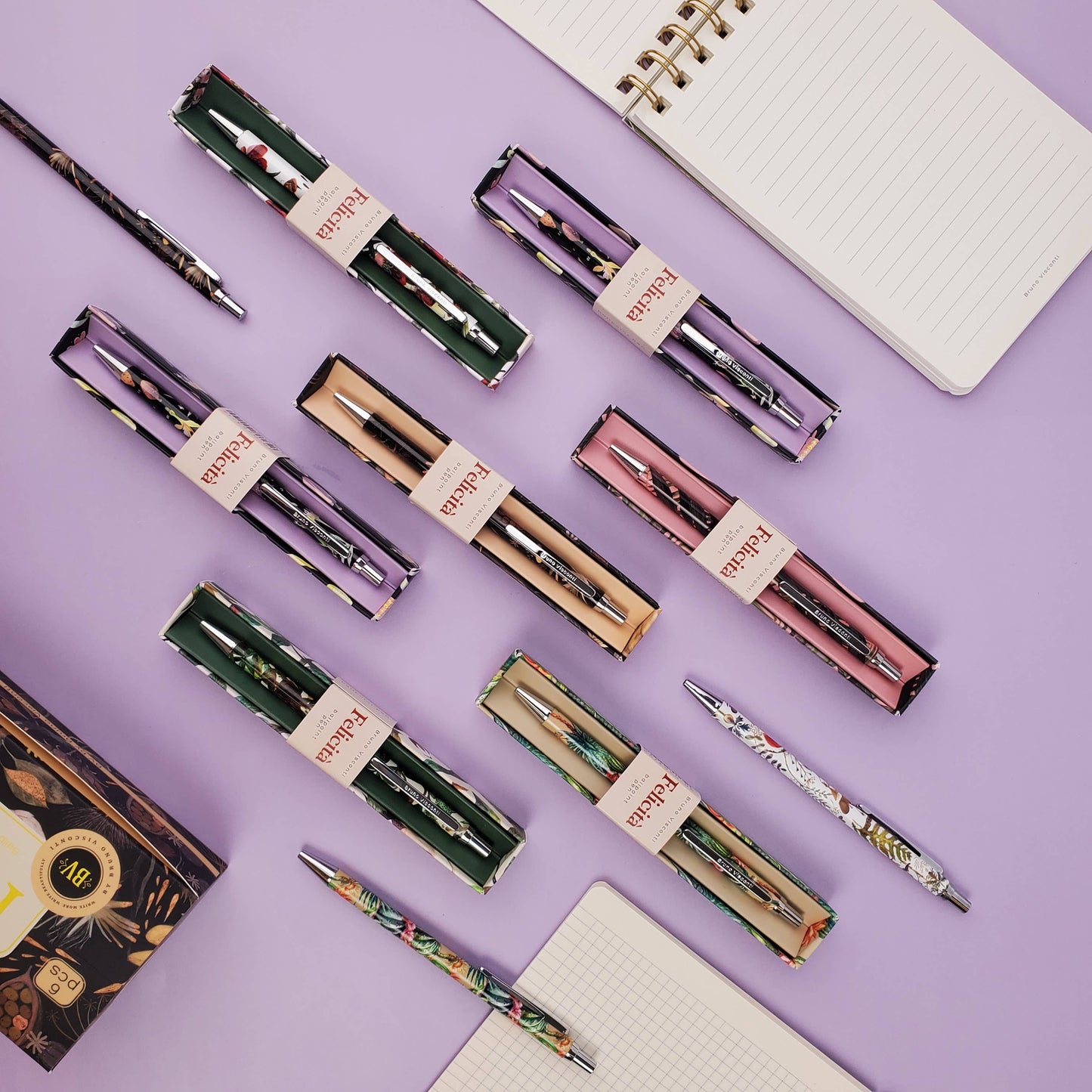 Felicita Green Cactus Ball Point Pen