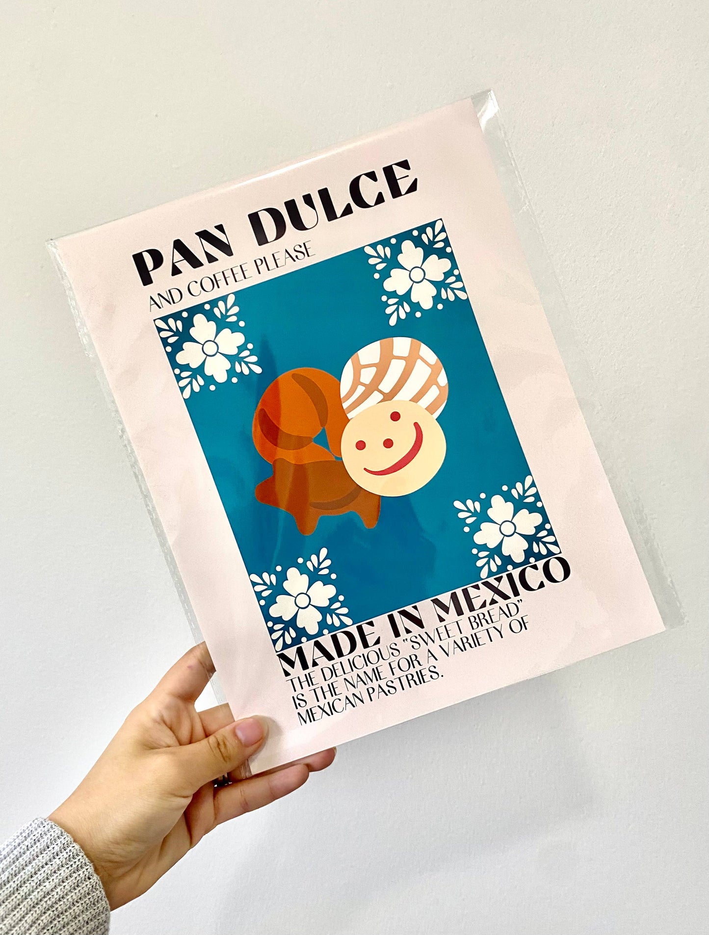 8.5x11'' & 5x7" Pan dulce Print