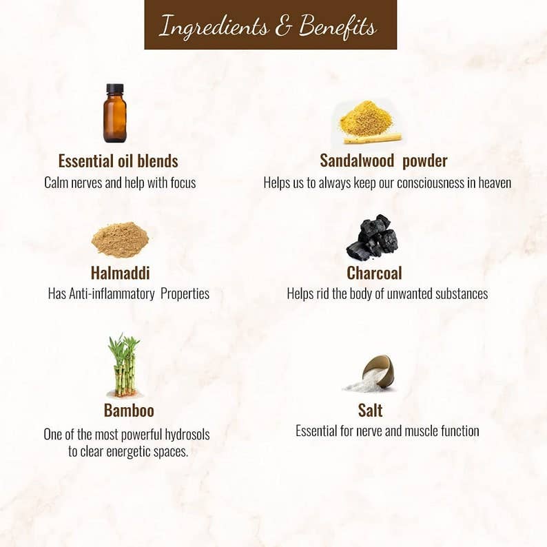 AZTEC - Sandalwood Plant Based Incense (6)