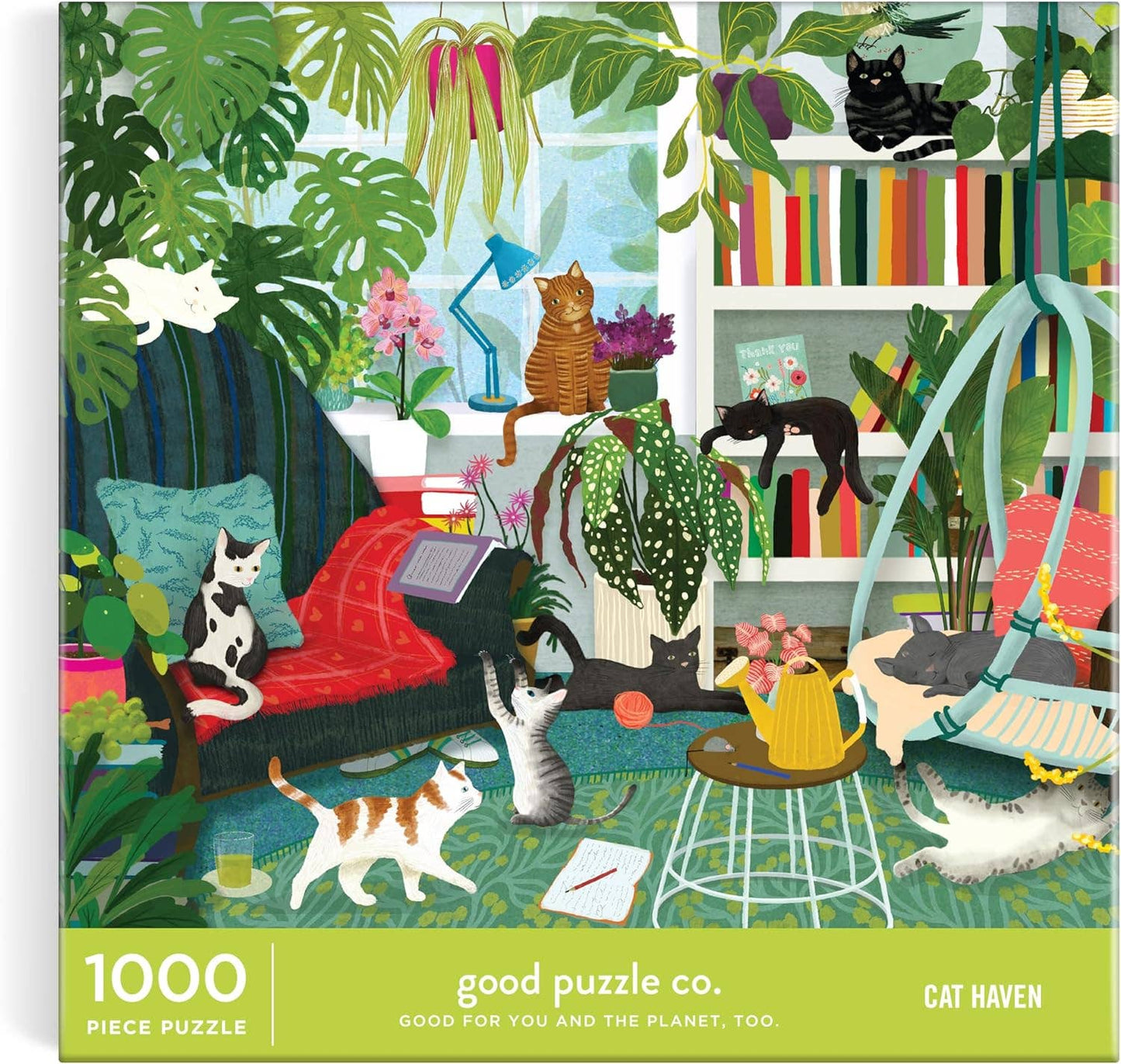 Cat Haven 1000 Piece Puzzle