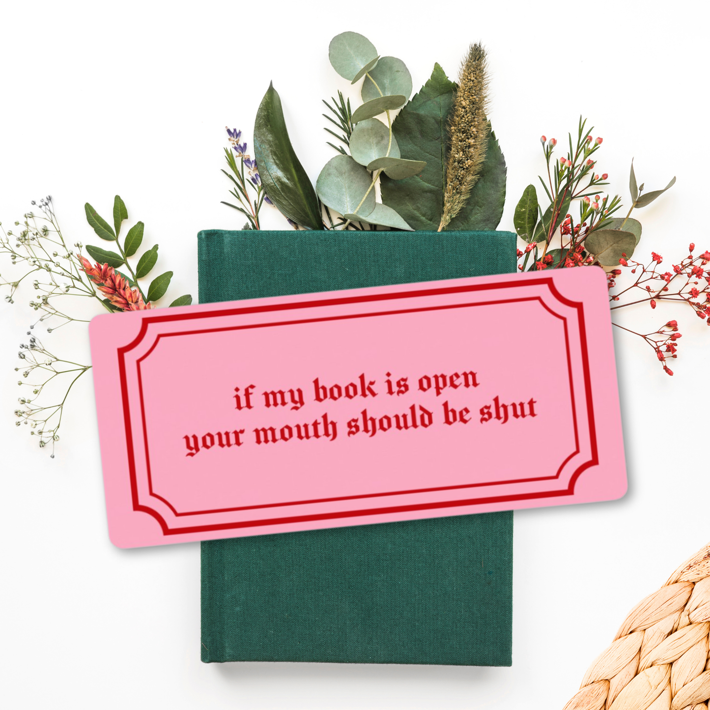 Book Ticket Bookmark