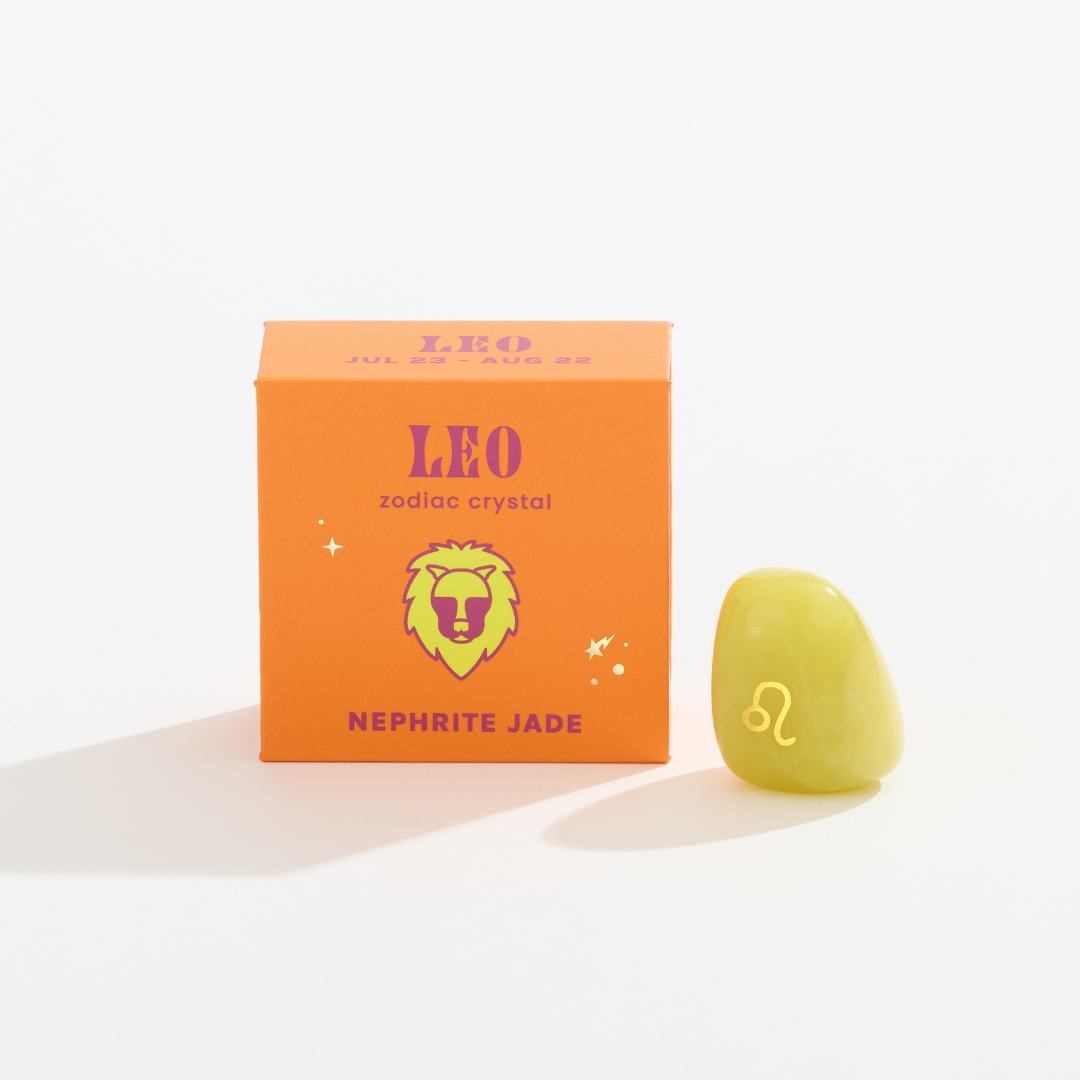 Leo Boxed Zodiac Crystal